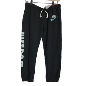 Black Nike Swoosh Sweatpants Size Small NWT